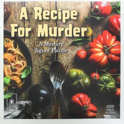 A Recipe For Murder 1000 Piece Mystery Jigsaw Puzzle