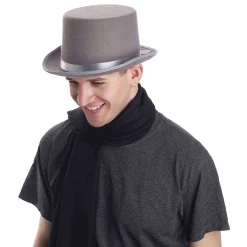 Adult Gray Top Hat
