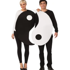 Adult Yin Yang Couples Costume