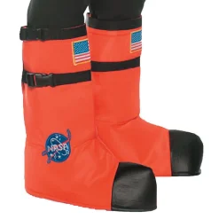 Adult's Astronaut Boot Covers - Orange