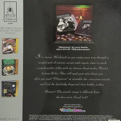 Alfred Hitchcock 1000 Piece Classic Mystery Jigsaw Puzzle