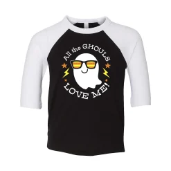 All The Ghouls Love Me Toddler T-Shirt