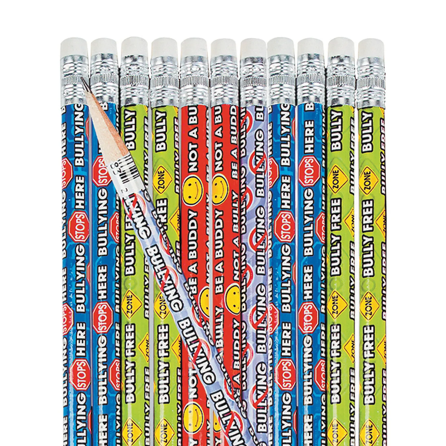 Anti-Bullying Pencils - 24 Pc.