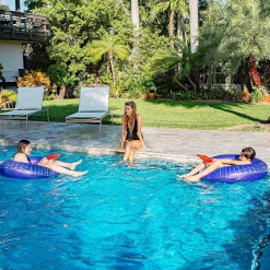 Aqua Laser 40" Beach & Pool Tube With Squirt Gun And Laser Sounds