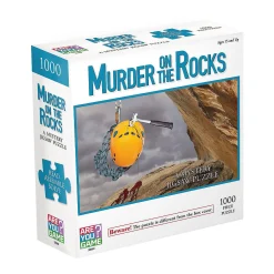 Areyougame.Com Murder On The Rocks Classic Mystery Jigsaw Puzzle: 1000 Pcs