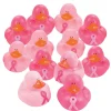 Awareness Ribbon Rubber Ducks - 12 Pc.