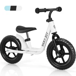 Babyjoy 11'' Toddler Balance Bike W/ Footrest No Pedal White
