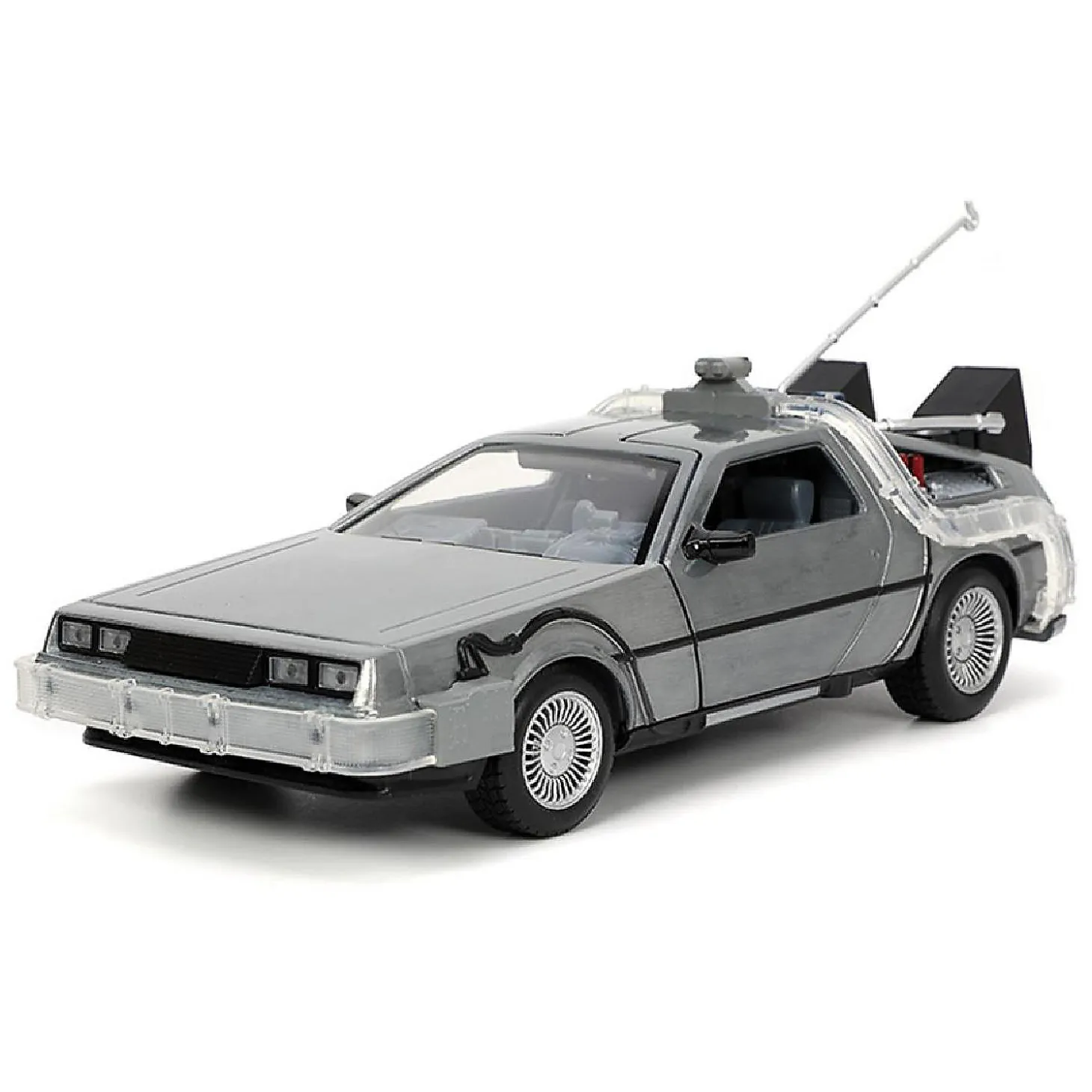 Back To The Future Time Machine Light-Up 1:24 Die Cast Vehicle