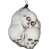 Bag Of Skulls Decoration - 6 Pieces