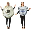 Bagel & Cream Cheese Couples Costume