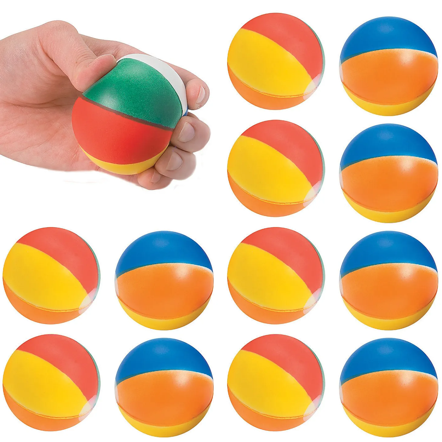 Beach Stress Balls - 12 Pc.