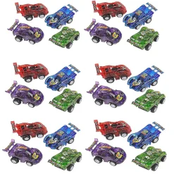 Big Mo's Toys 2.5" Party Pack Assorted Pull Back Racing Cars - 24 Pieces