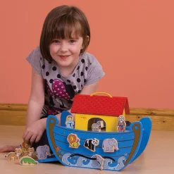 Bigjigs Toys, Wooden Noah's Ark Playset