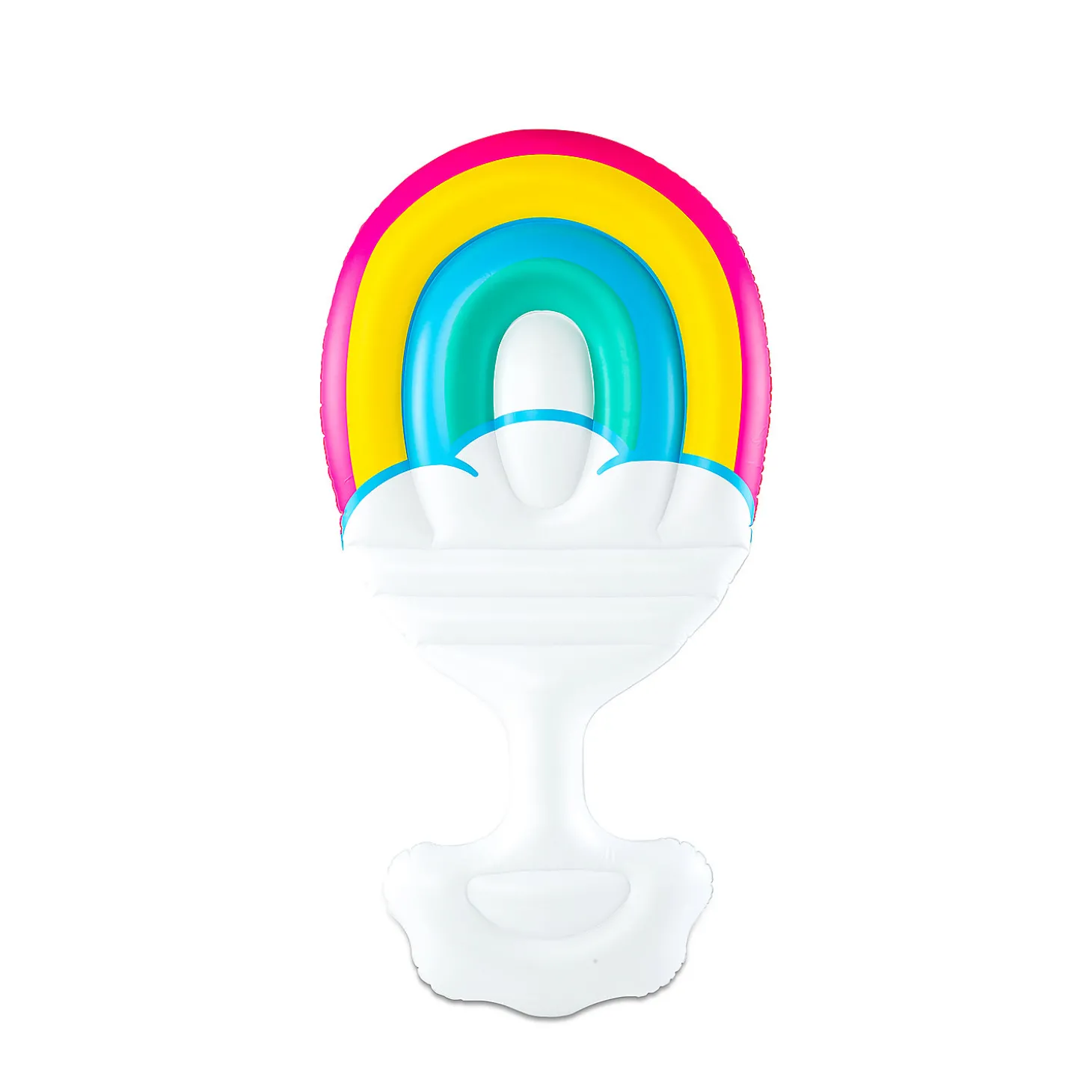 Bigmouth Rainbow Saddle Seat Pool Float