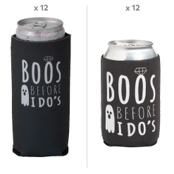 Boochelorette Regular & Slim Fit Can Coolers - 24 Pc.