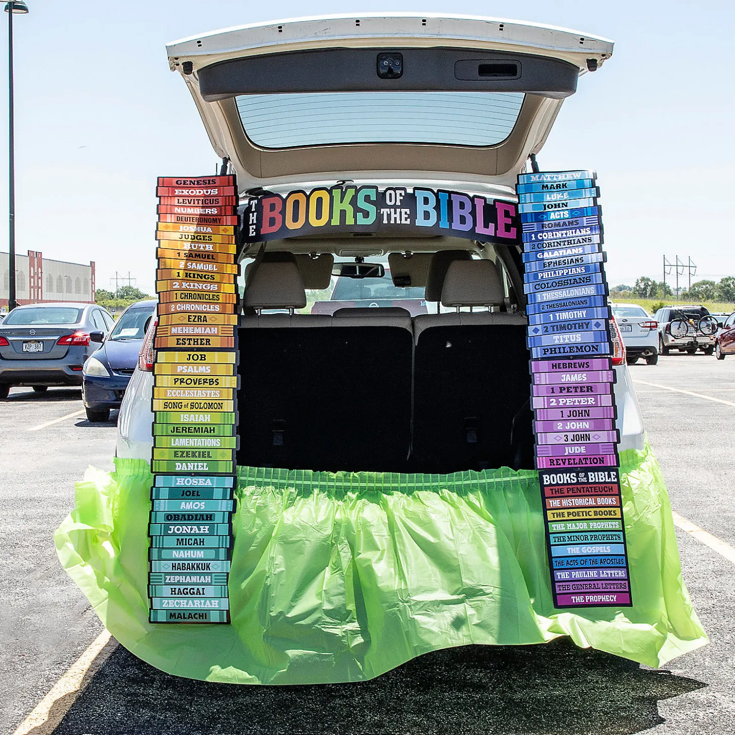 Books Of The Bible Trunk-Or-Treat Decorating Kit - 2 Pc.