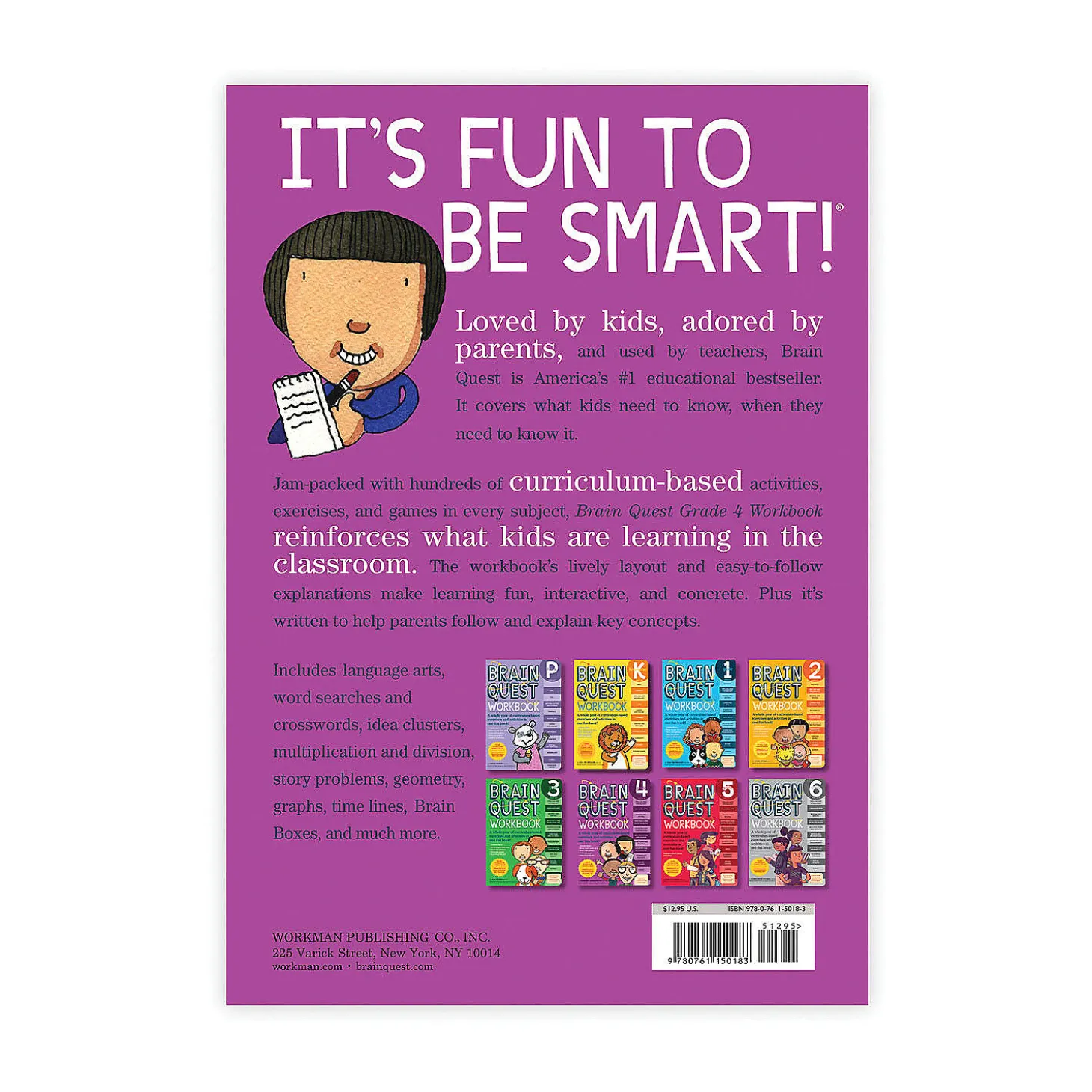 Brain Quest Workbook: Grade 4