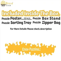 Brain Tree-Backyard 500 Piece Jigsaw Puzzles For Adults19.5