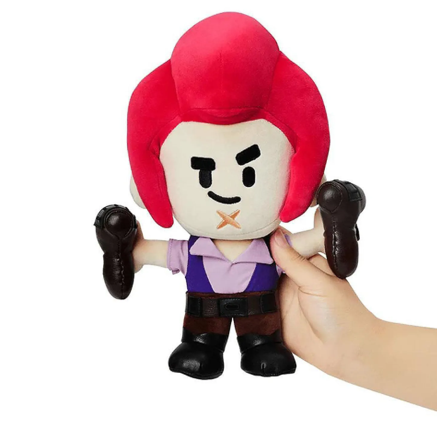 Brawl Stars Colt X Line Friend Plush Cowboy Dual Pistols 12" Doll Character Pmi International