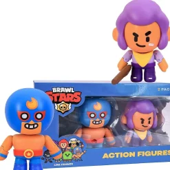 Brawl Stars Shelly & El Primo Blaster Wrestler Brawler Fighter Figure Set Pmi International