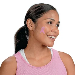 Breast Cancer Awareness Body Temporary Tattoo Stickers- 12 Pc.