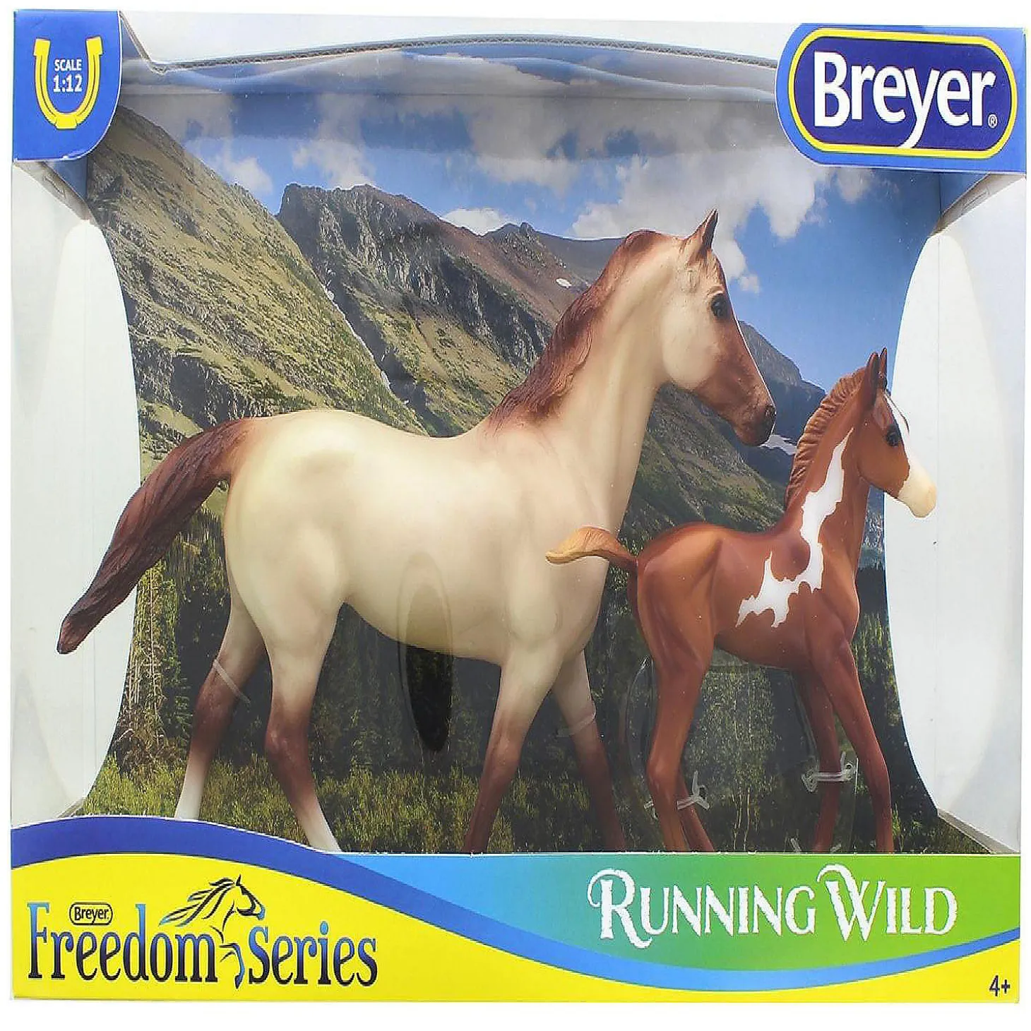 Breyer Classics 1/12 Model Horse Set - Running Wild
