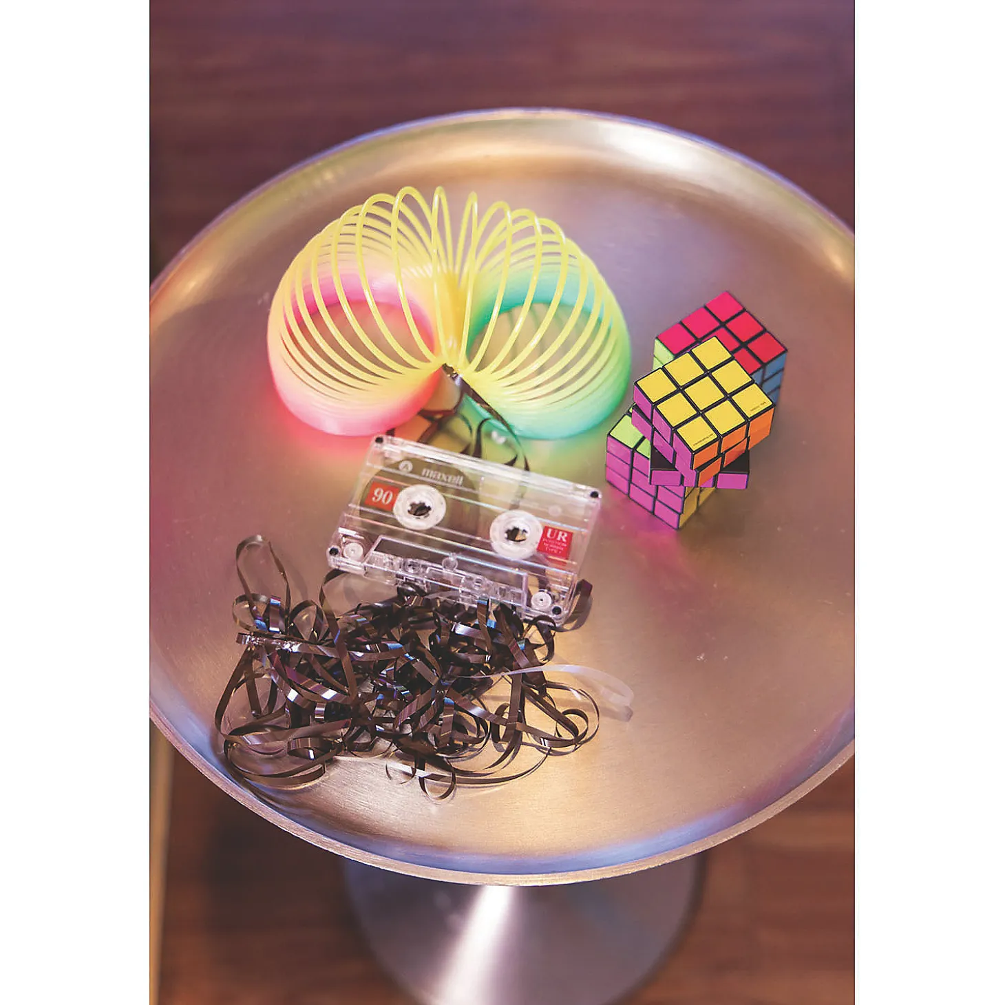 Bright Mini Puzzle Cubes - 12 Pc.