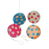 Bright Polka Dot Yoyos - 12 Pc.