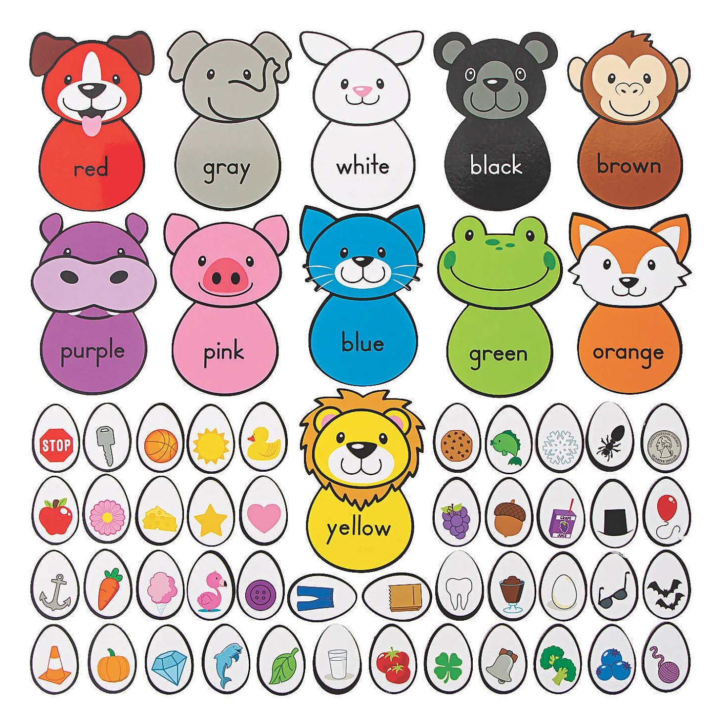 Build An Animal Color Match Game