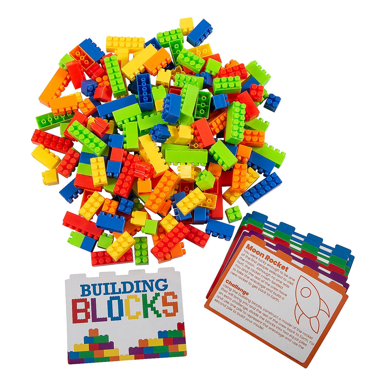 Building Blocks Stem Challenge Kit - 148 Pc.