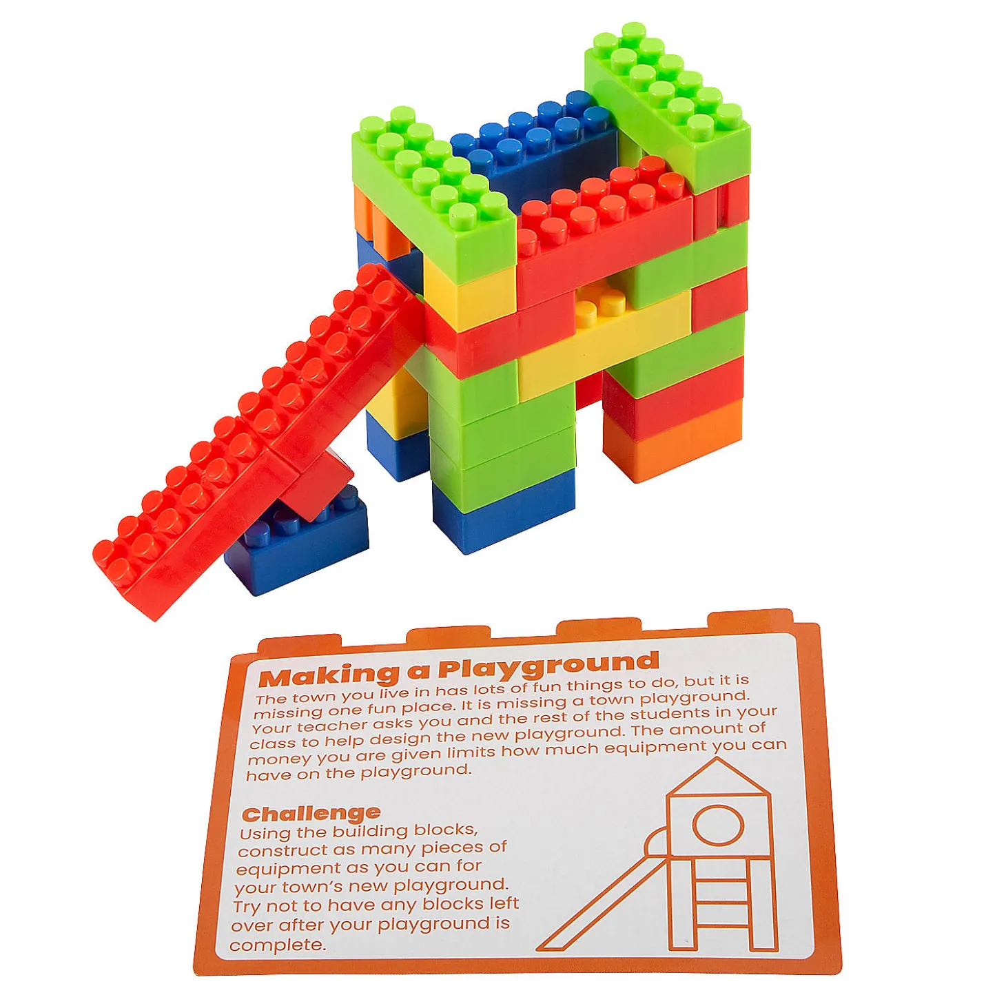 Building Blocks Stem Challenge Kit - 148 Pc.