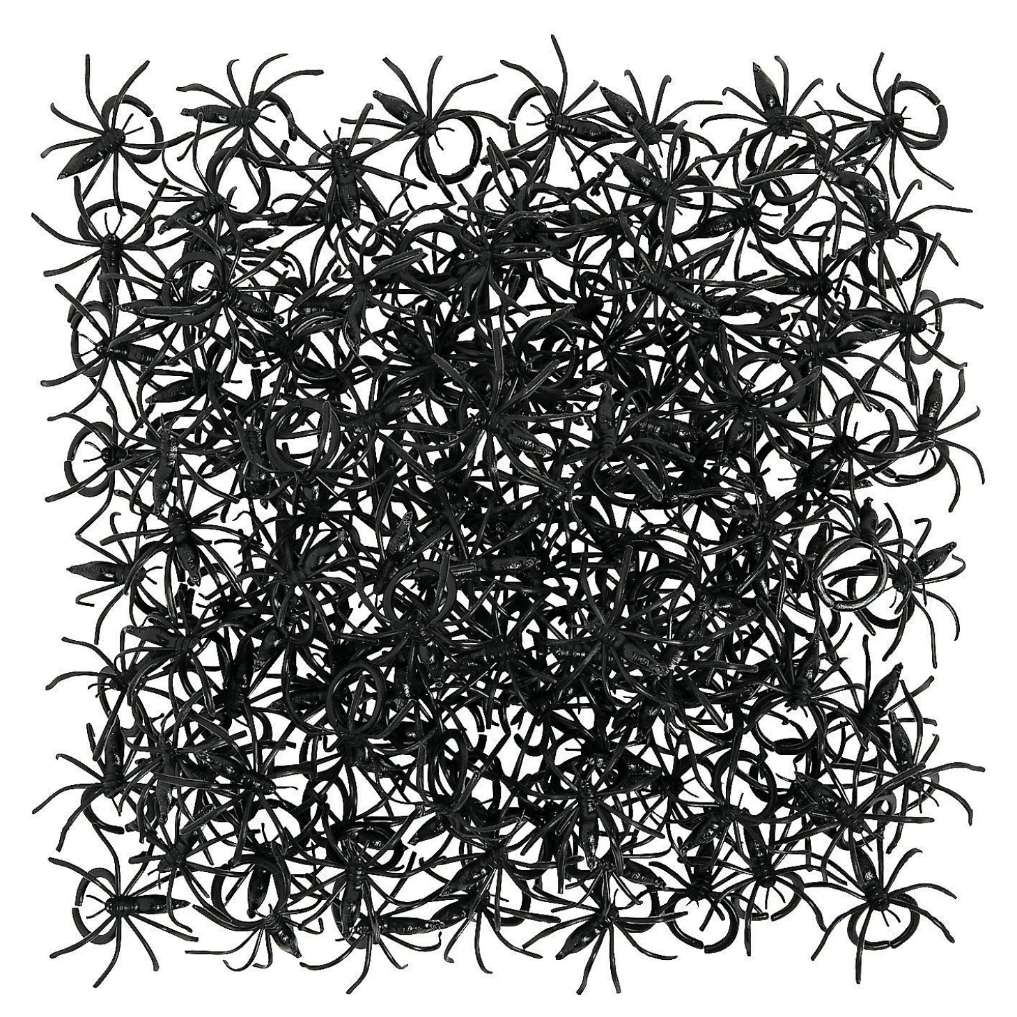 Bulk 144 Pc. Black Spider Rings