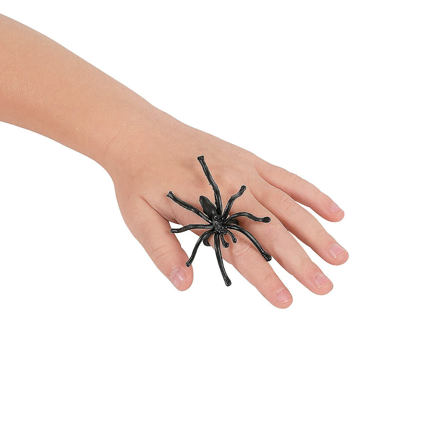Bulk 144 Pc. Black Spider Rings