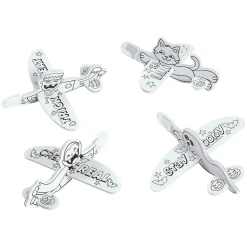 Bulk 48 Pc. Color Your Own Mini Halloween Gliders