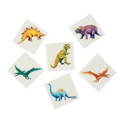Bulk 72 Pc. Cool Dinosaur Temporary Tattoos