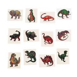 Bulk 72 Pc. Dinosaur Temporary Tattoos - 72 Pc.