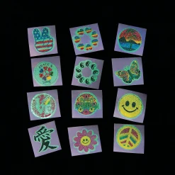 Bulk 72 Pc. Everyday Glow-In-The-Dark Temporary Tattoos
