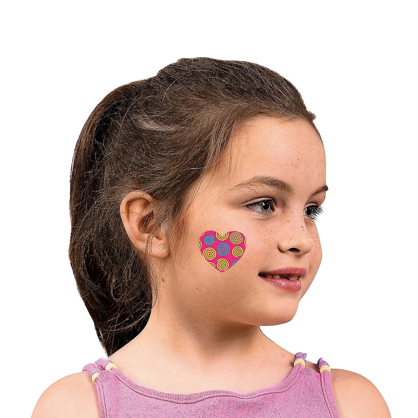 Bulk 72 Pc. Funky Heart Temporary Tattoos - 72 Pc.