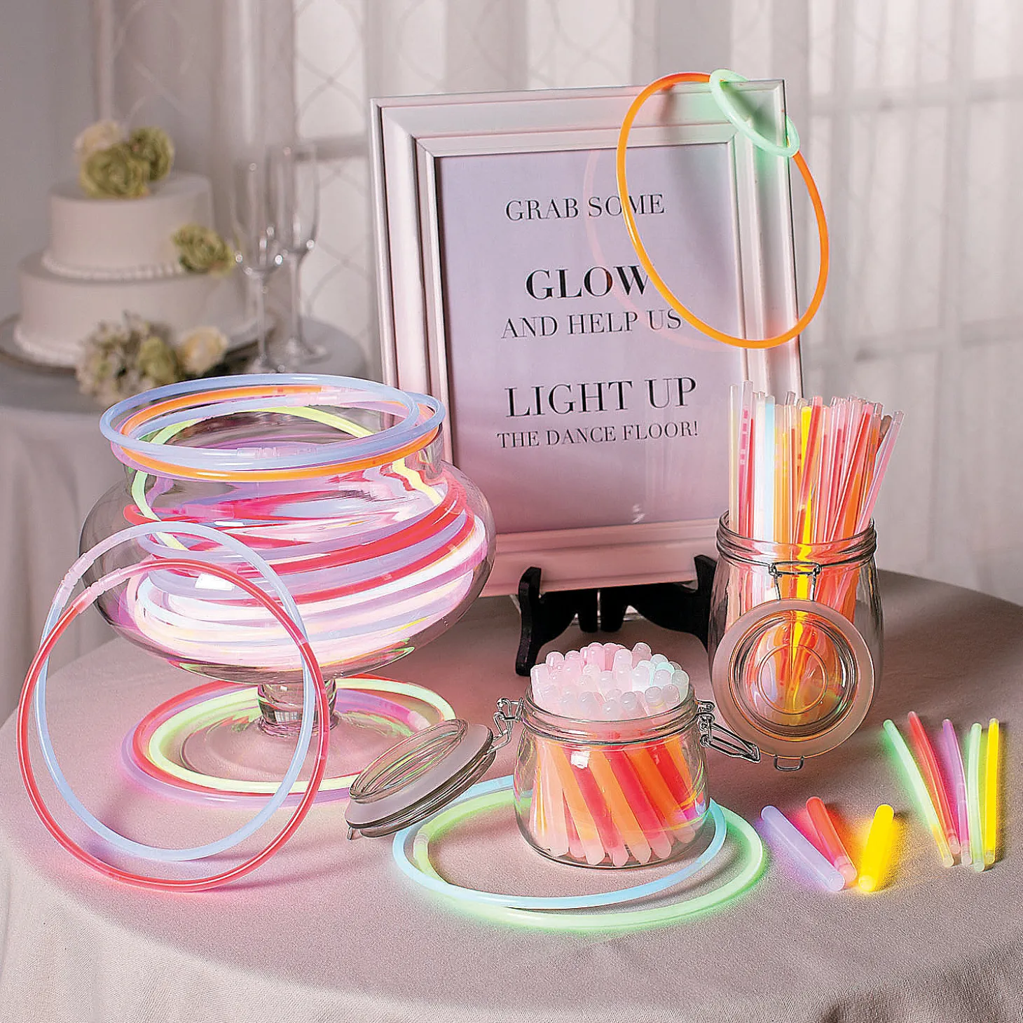 Bulk 50 Pc. Glow Bracelet Assortment