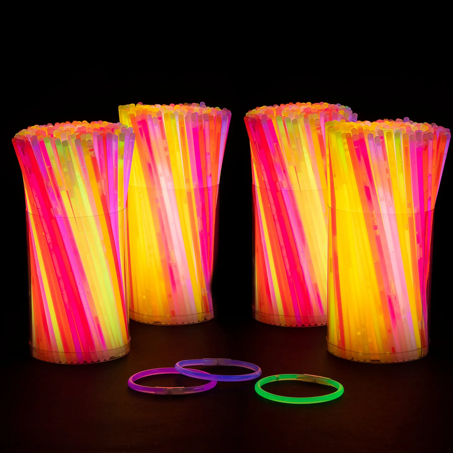 Bulk 1000 Pc. Glow Bracelet Assortment