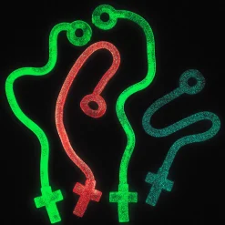 Bulk 72 Pc. Glow-In-The-Dark Sticky Crosses