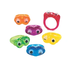 Bulk 48 Pc. Googly Eye Rings