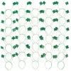 Bulk 60 Pc. Green Glitter Shamrock Head Boppers
