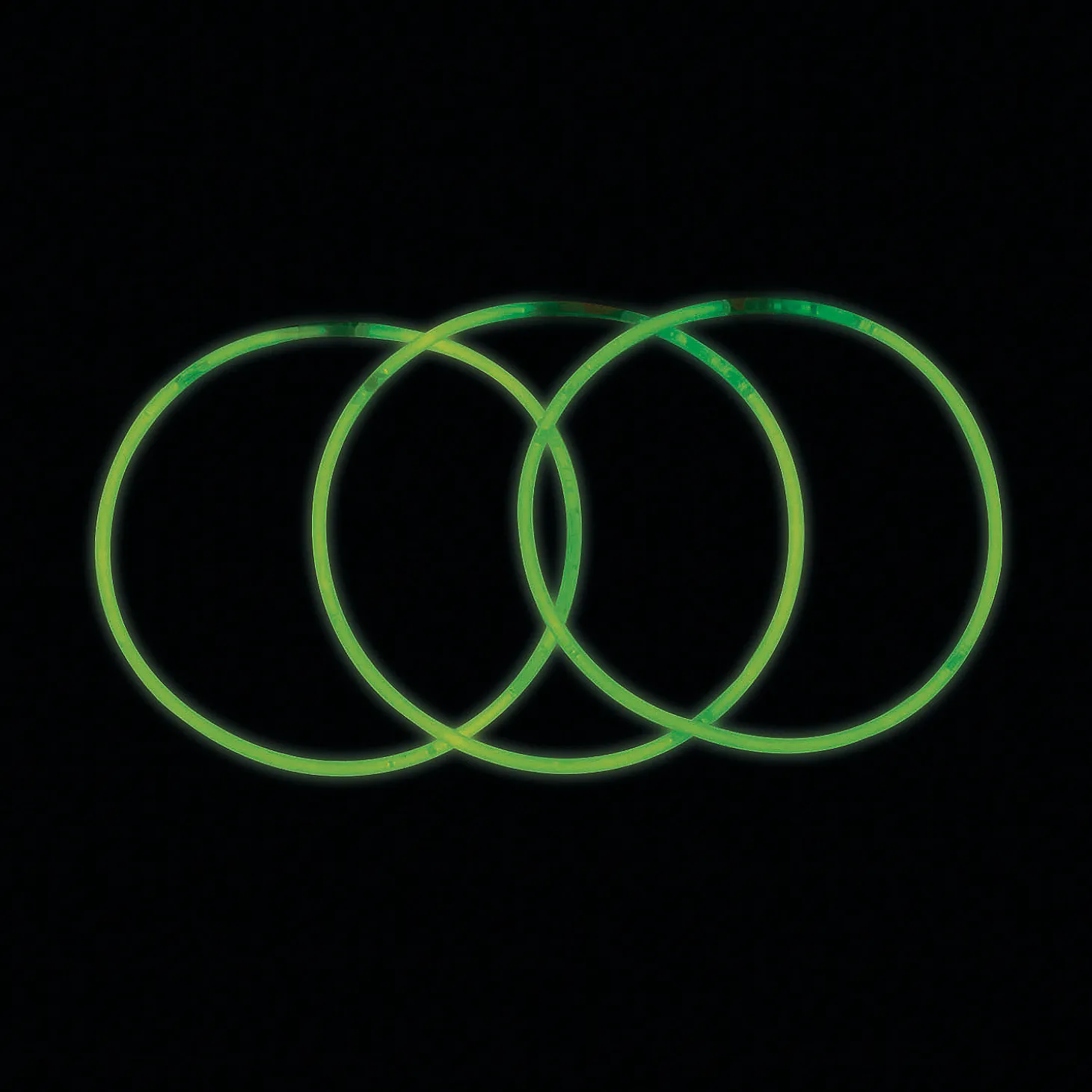 Bulk 50 Pc. Green Glow Necklaces