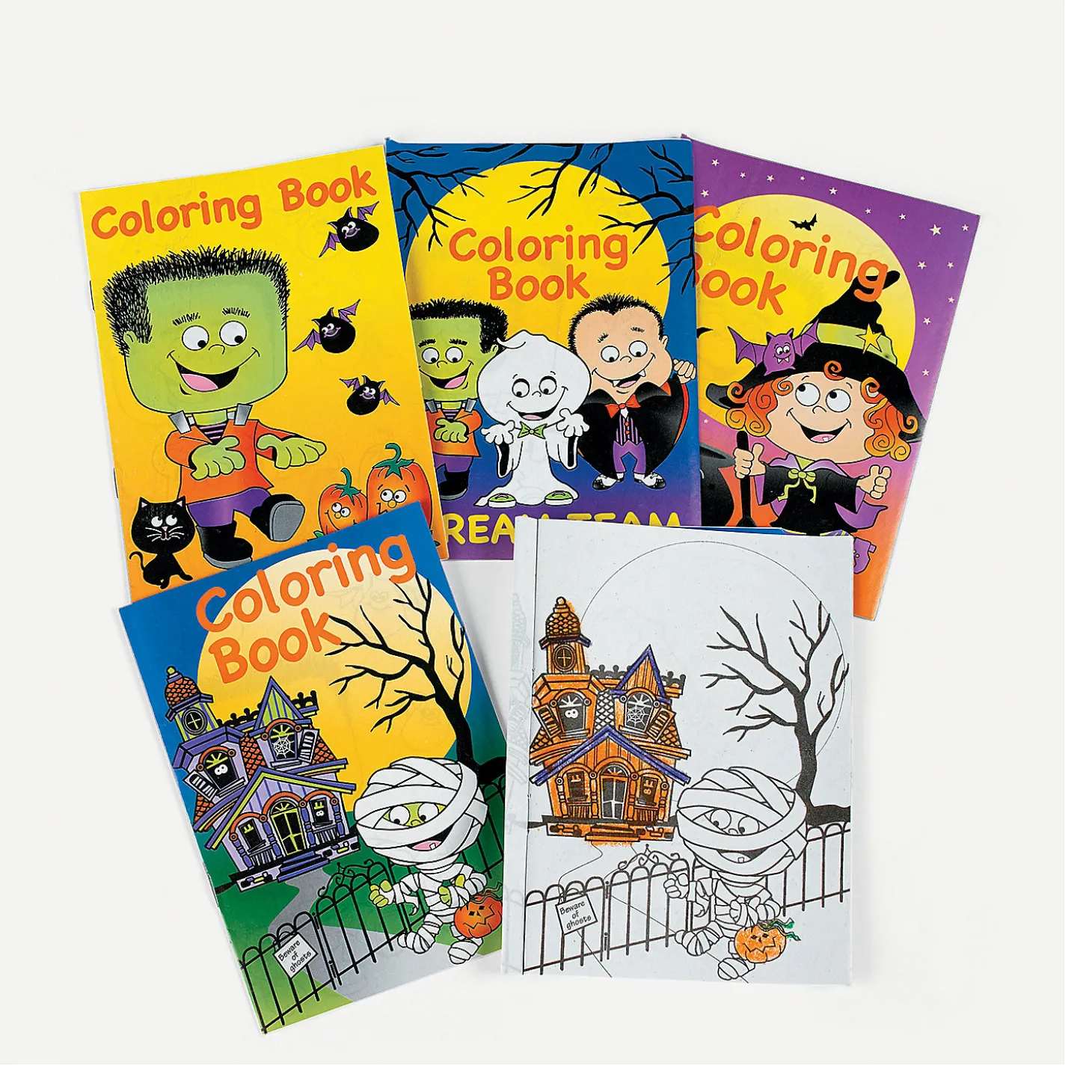 Bulk 72 Pc. Halloween Coloring Books