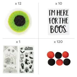 Bulk 164 Pc. Halloween Craft Supplies Kit