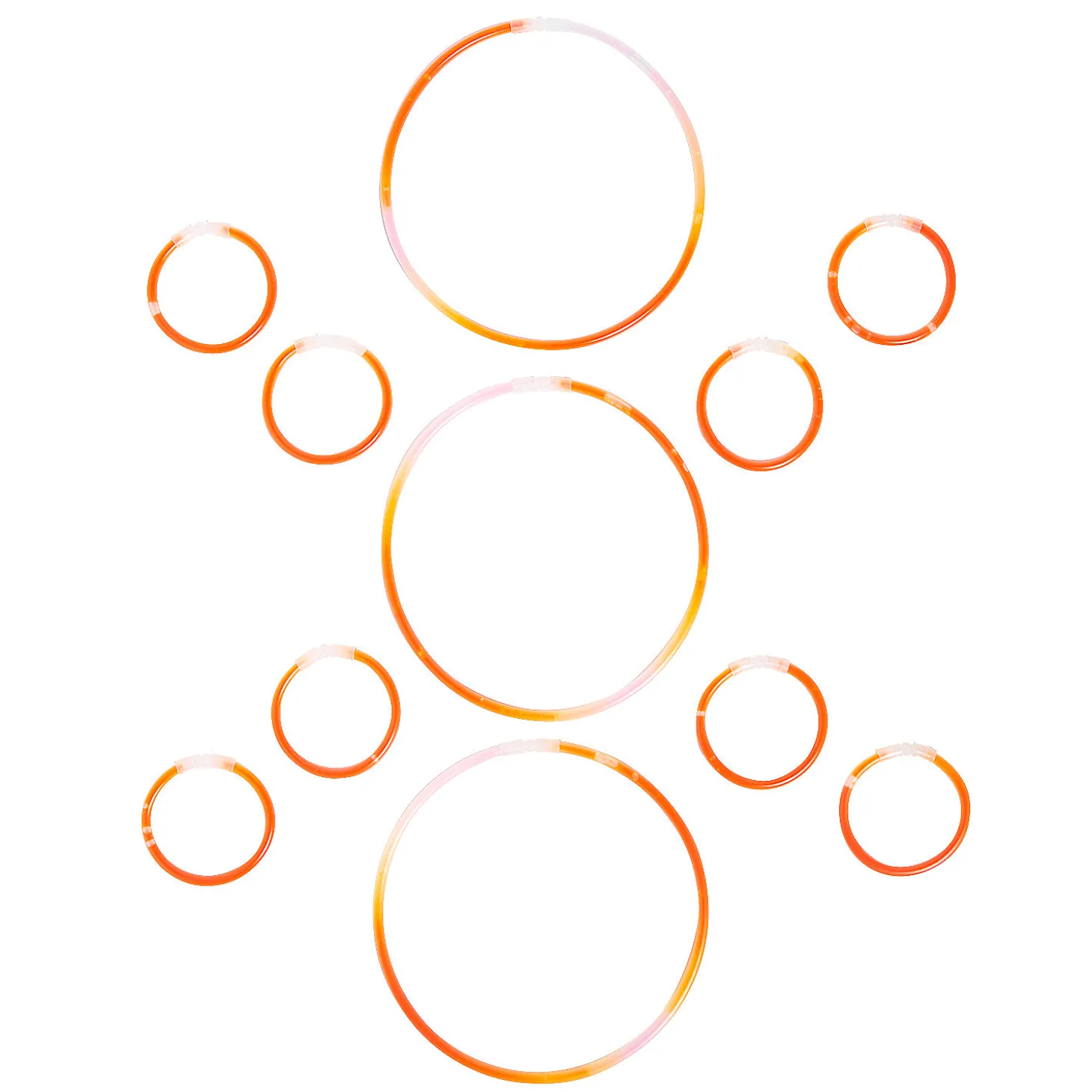 Bulk 100 Pc. Halloween Glow Bracelet & Necklace Assortment