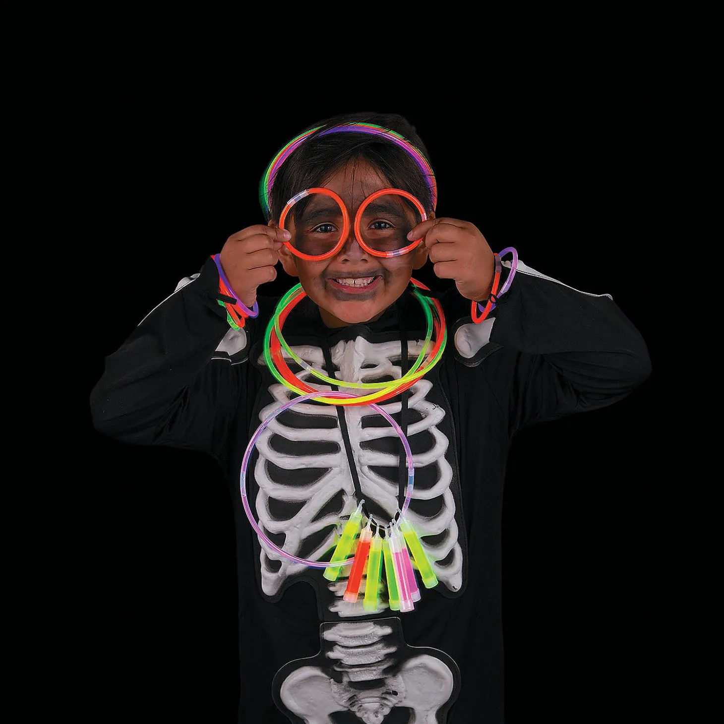 Bulk 75 Pc. Halloween Glow Stick, Bracelet & Necklace Assortment