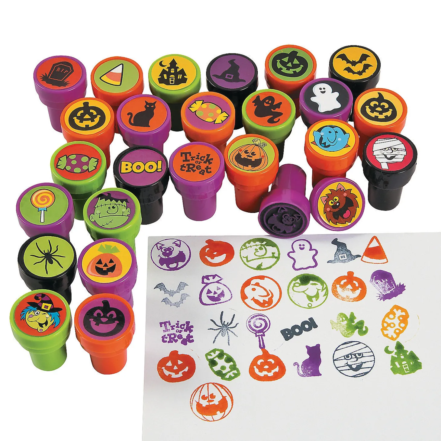 Bulk 50 Pc. Halloween Stampers