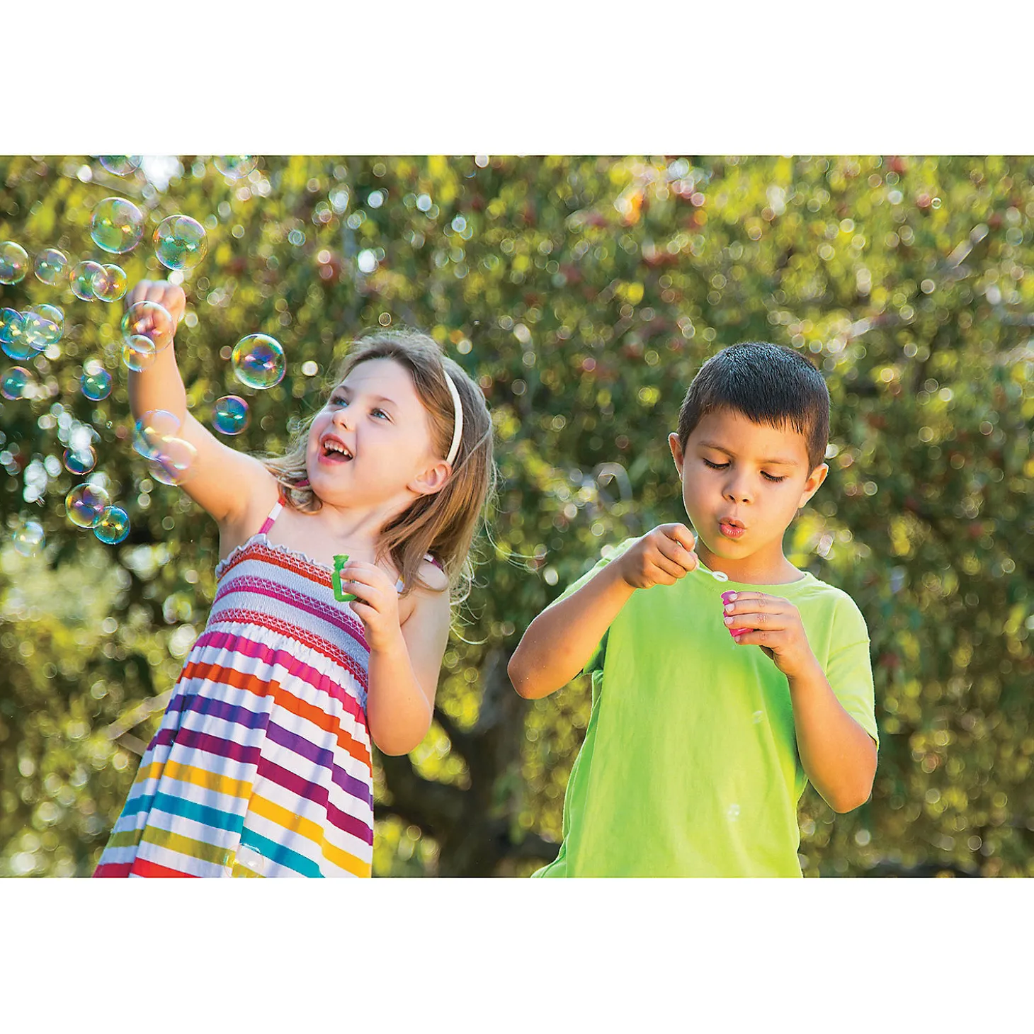 Bulk 48 Pc. Hexagon Neon Mini Bubble Bottles